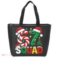 67 Squad Christmas Candy Cane Funny Meme Tote Bag thumb 0