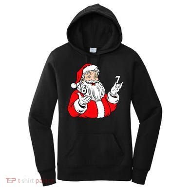 6-7 Santa Claus Christmas  Women's Hoodie