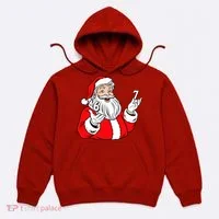6-7 Santa Claus Christmas  Hoodie thumb 0