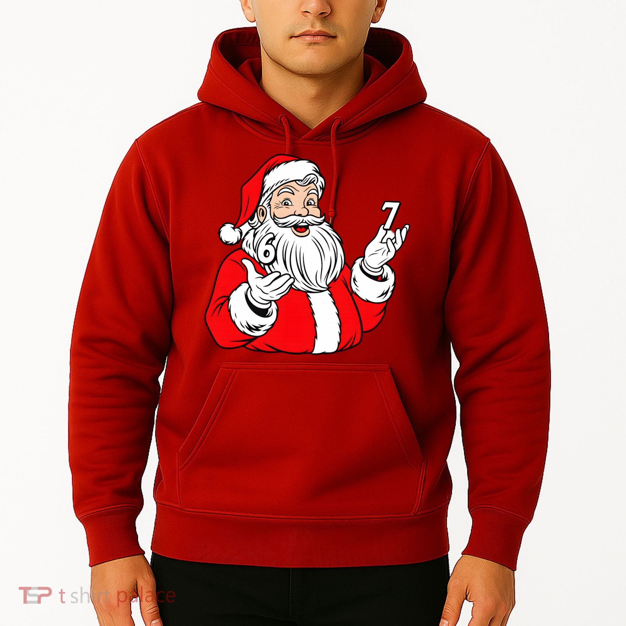 6-7 Santa Claus Christmas  Hoodie