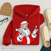 6-7 Santa Claus Christmas  Hoodie thumb 4