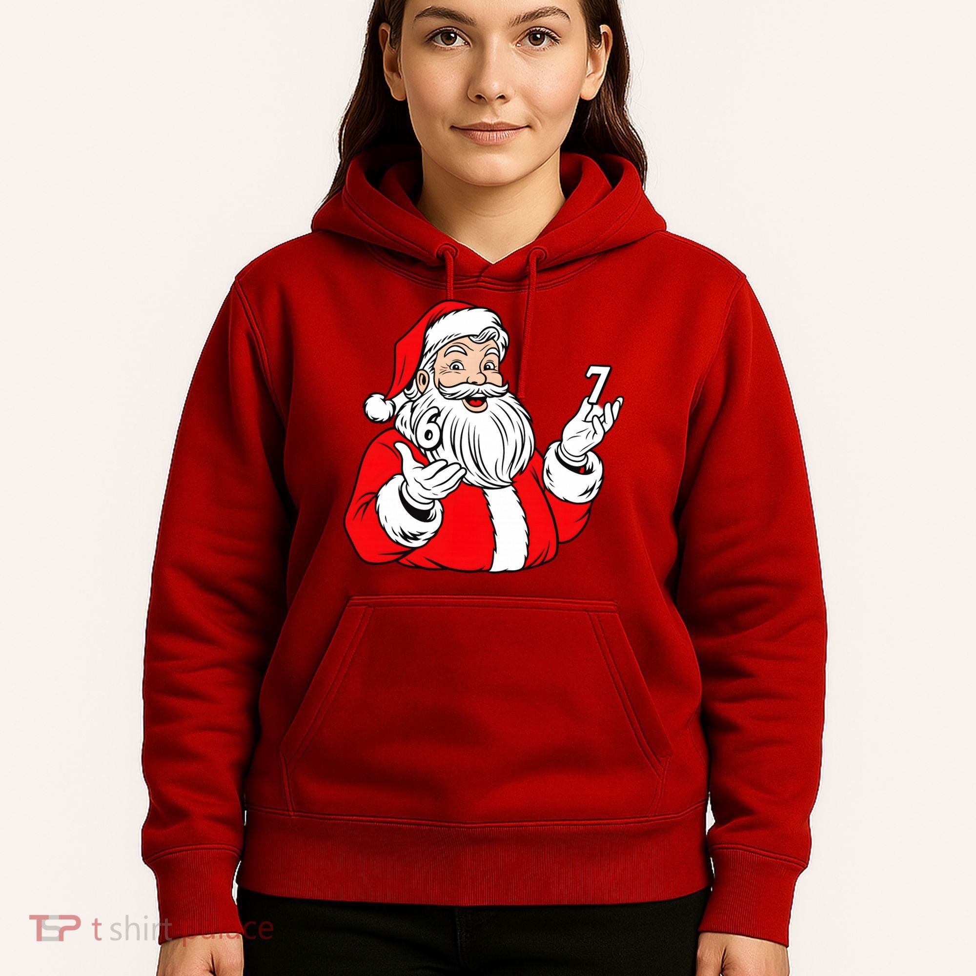 6-7 Santa Claus Christmas  Hoodie