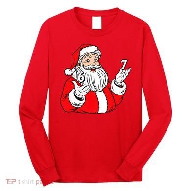 6-7 Santa Claus Christmas  Long Sleeve Shirt
