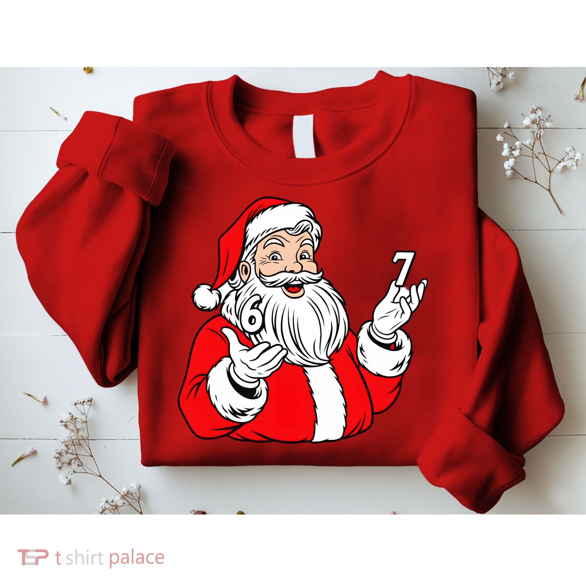 6-7 Santa Claus Christmas  Sweatshirt