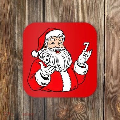 6-7 Santa Claus Christmas  Coaster