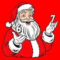 6-7 Santa Claus Christmas  Tank Top thumb 6