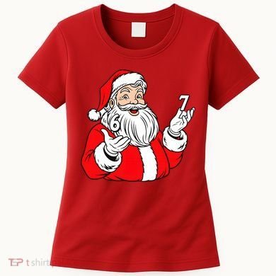 6-7 Santa Claus Christmas  Women's T-Shirt