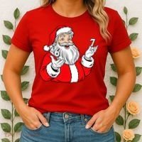 6-7 Santa Claus Christmas  Women's T-Shirt thumb 2