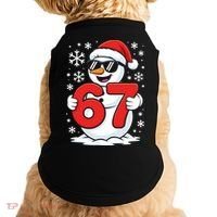 67 Snowman Christmas 6-7 Doggie Tank thumb 0