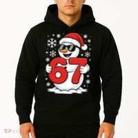 67 Snowman Christmas 6-7 Hoodie thumb 2
