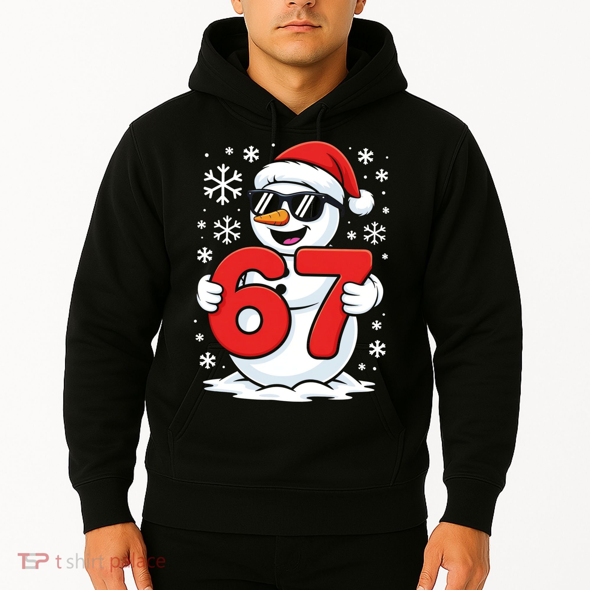 67 Snowman Christmas 6-7 Hoodie