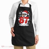67 Snowman Christmas 6-7 Apron thumb 2