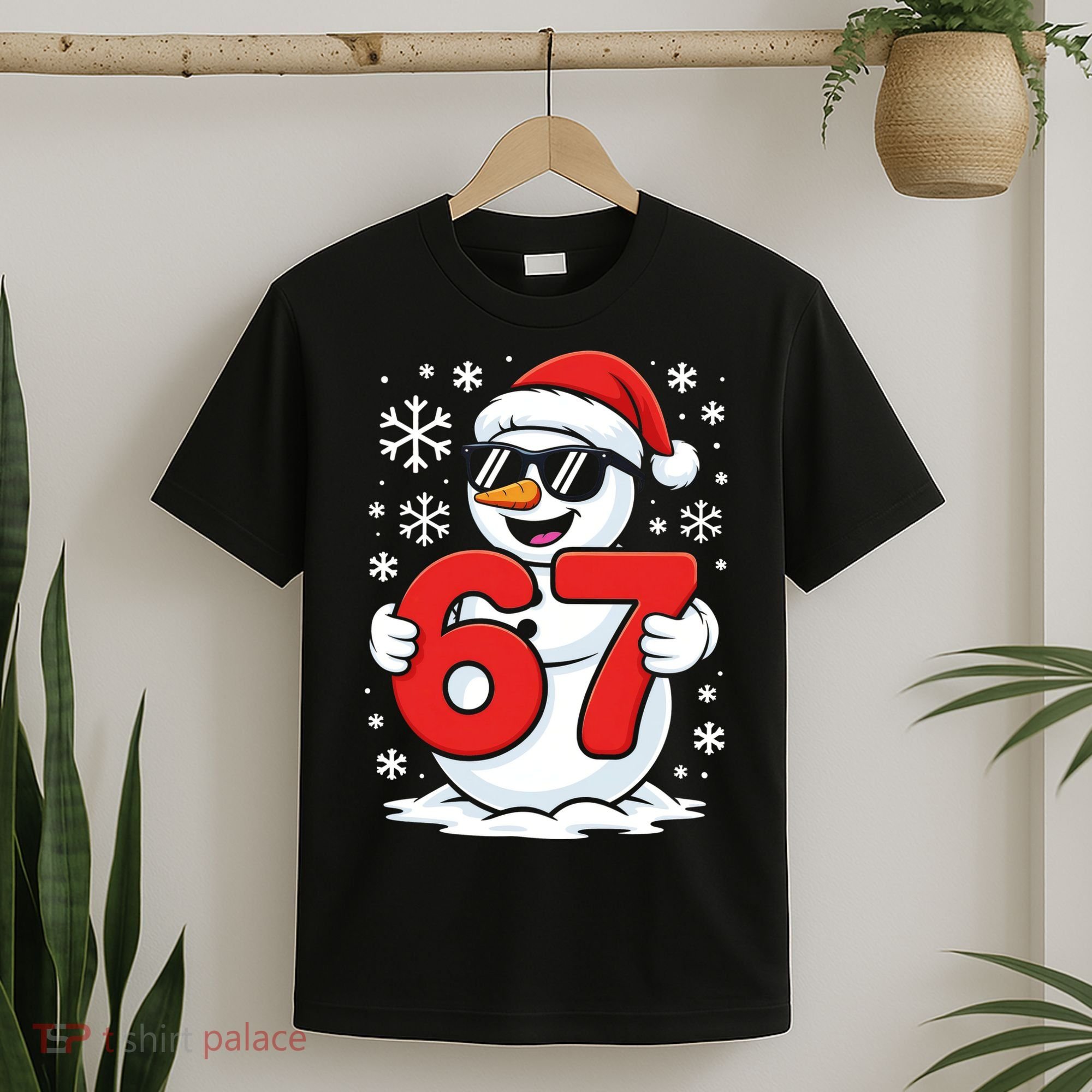 67 Snowman Christmas 6-7 T-Shirt