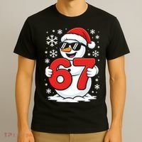 67 Snowman Christmas 6-7 T-Shirt thumb 3