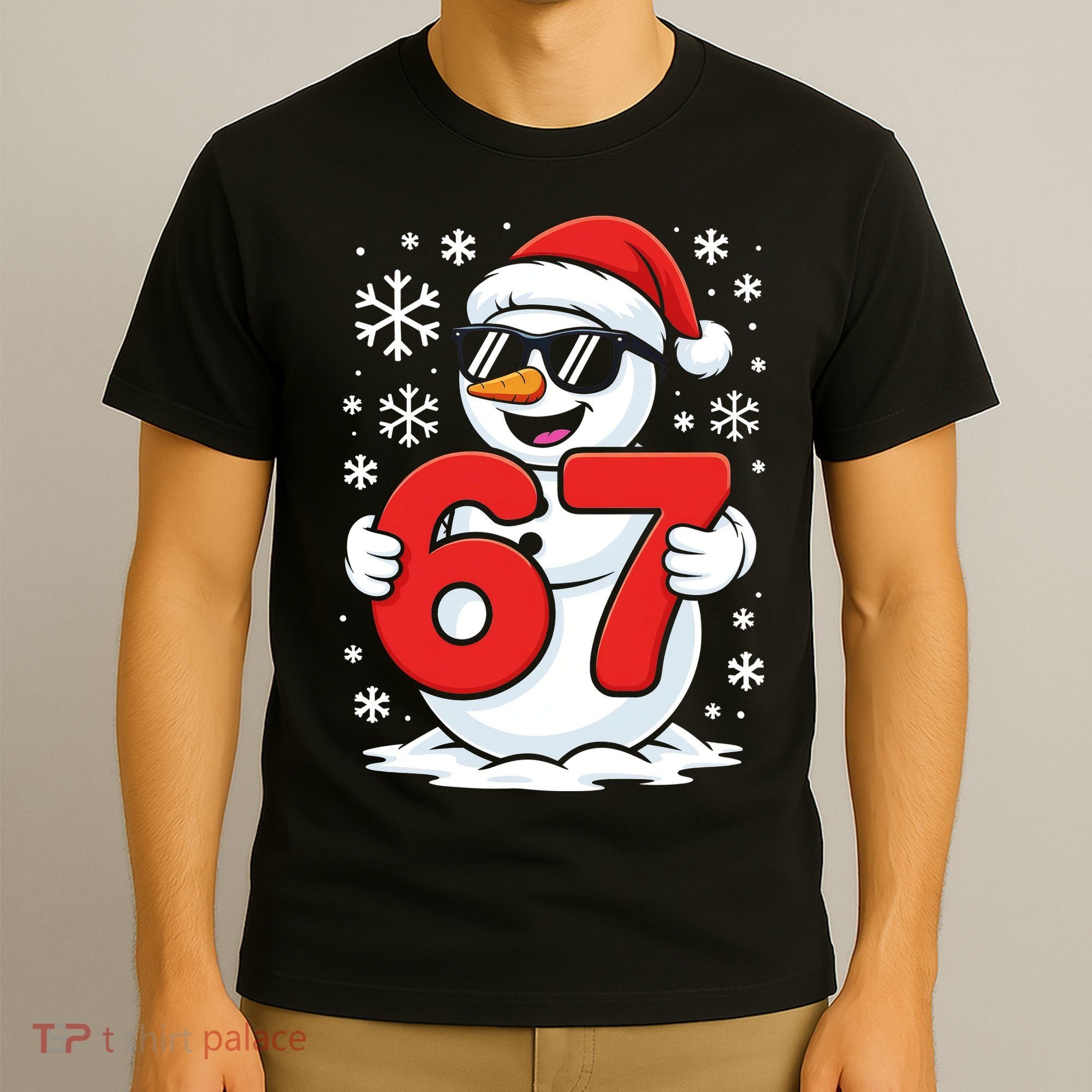 67 Snowman Christmas 6-7 T-Shirt