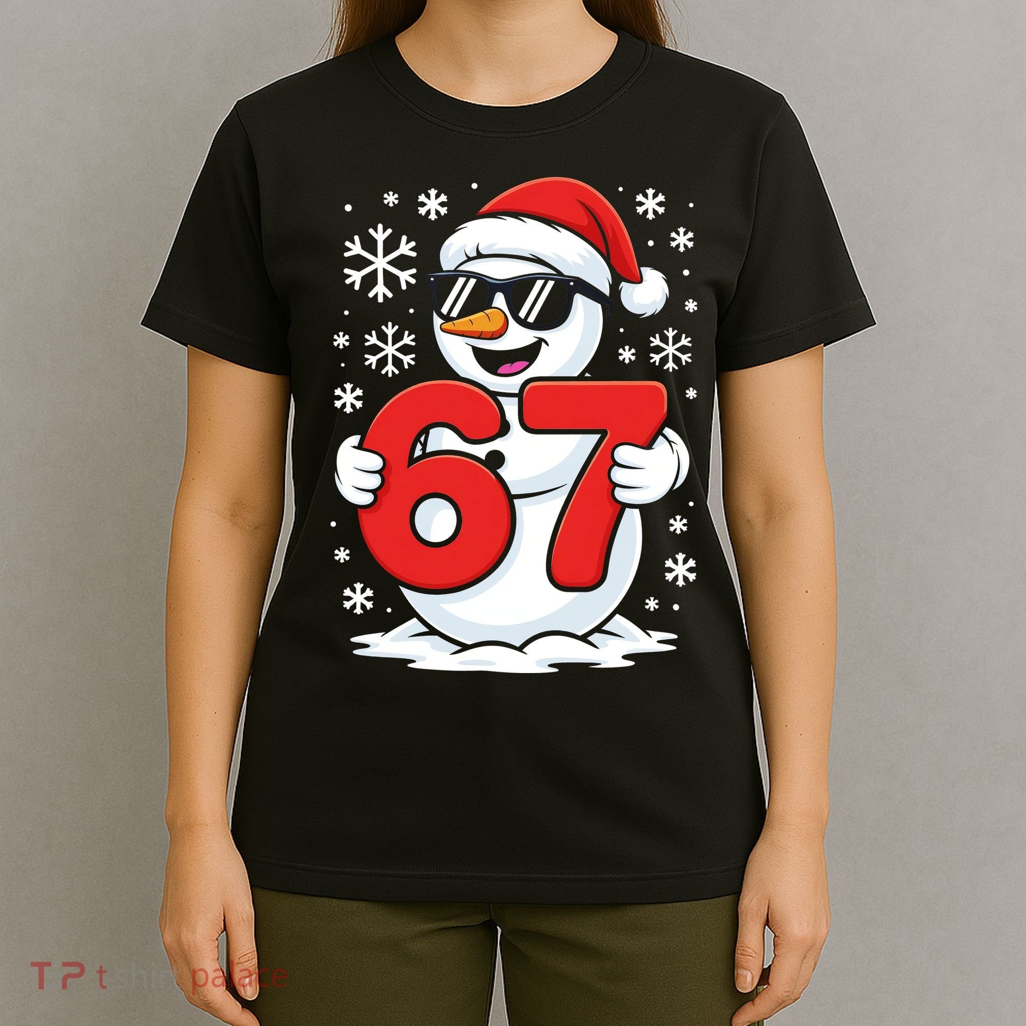 67 Snowman Christmas 6-7 T-Shirt