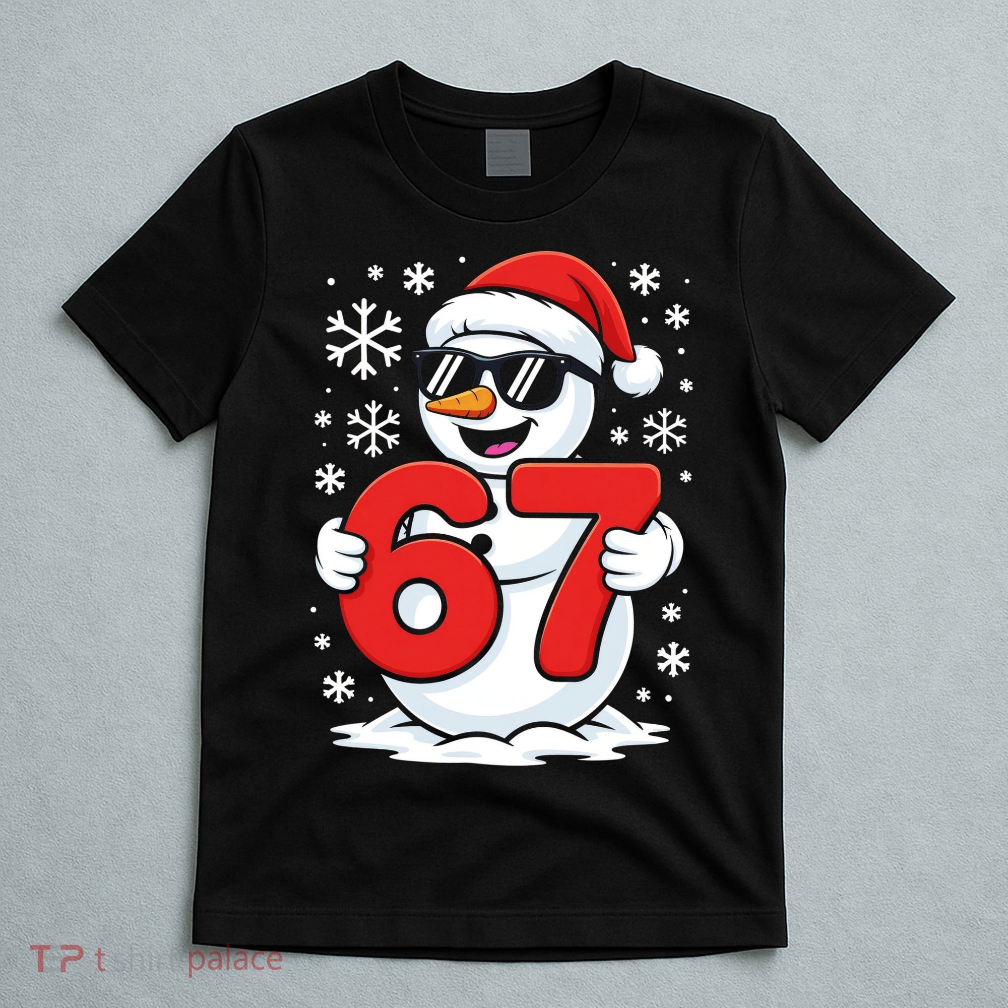 67 Snowman Christmas 6-7 T-Shirt