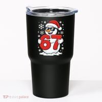 67 Snowman Christmas 6-7 Tumbler thumb 0