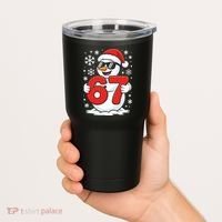 67 Snowman Christmas 6-7 Tumbler thumb 2