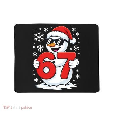 67 Snowman Christmas 6-7 Mousepad