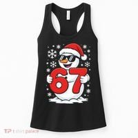 67 Snowman Christmas 6-7 Women's Tank Top thumb 0