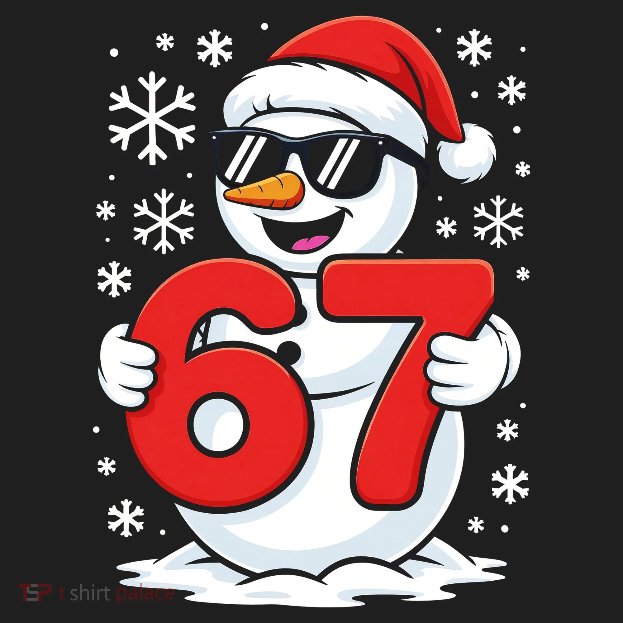 67 Snowman Christmas 6-7 Hat