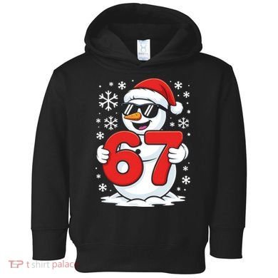 67 Snowman Christmas 6-7 Toddler Hoodie