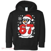 67 Snowman Christmas 6-7 Toddler Hoodie thumb 0