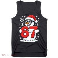67 Snowman Christmas 6-7 Tank Top thumb 0