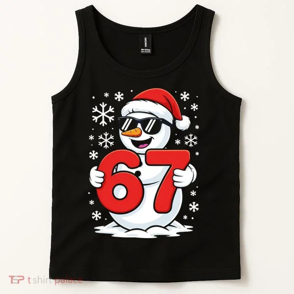 67 Snowman Christmas 6-7 Tank Top