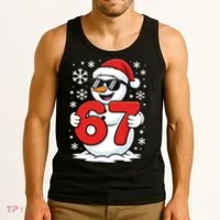 67 Snowman Christmas 6-7 Tank Top thumb 3