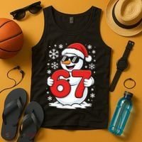 67 Snowman Christmas 6-7 Tank Top thumb 4