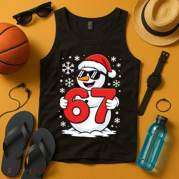 67 Snowman Christmas 6-7 Tank Top