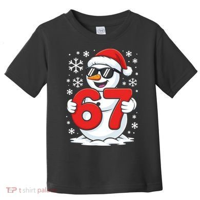 67 Snowman Christmas 6-7 Toddler T-Shirt