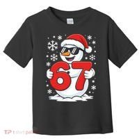67 Snowman Christmas 6-7 Toddler T-Shirt thumb 0