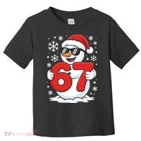 67 Snowman Christmas 6-7 Toddler T-Shirt thumb 0