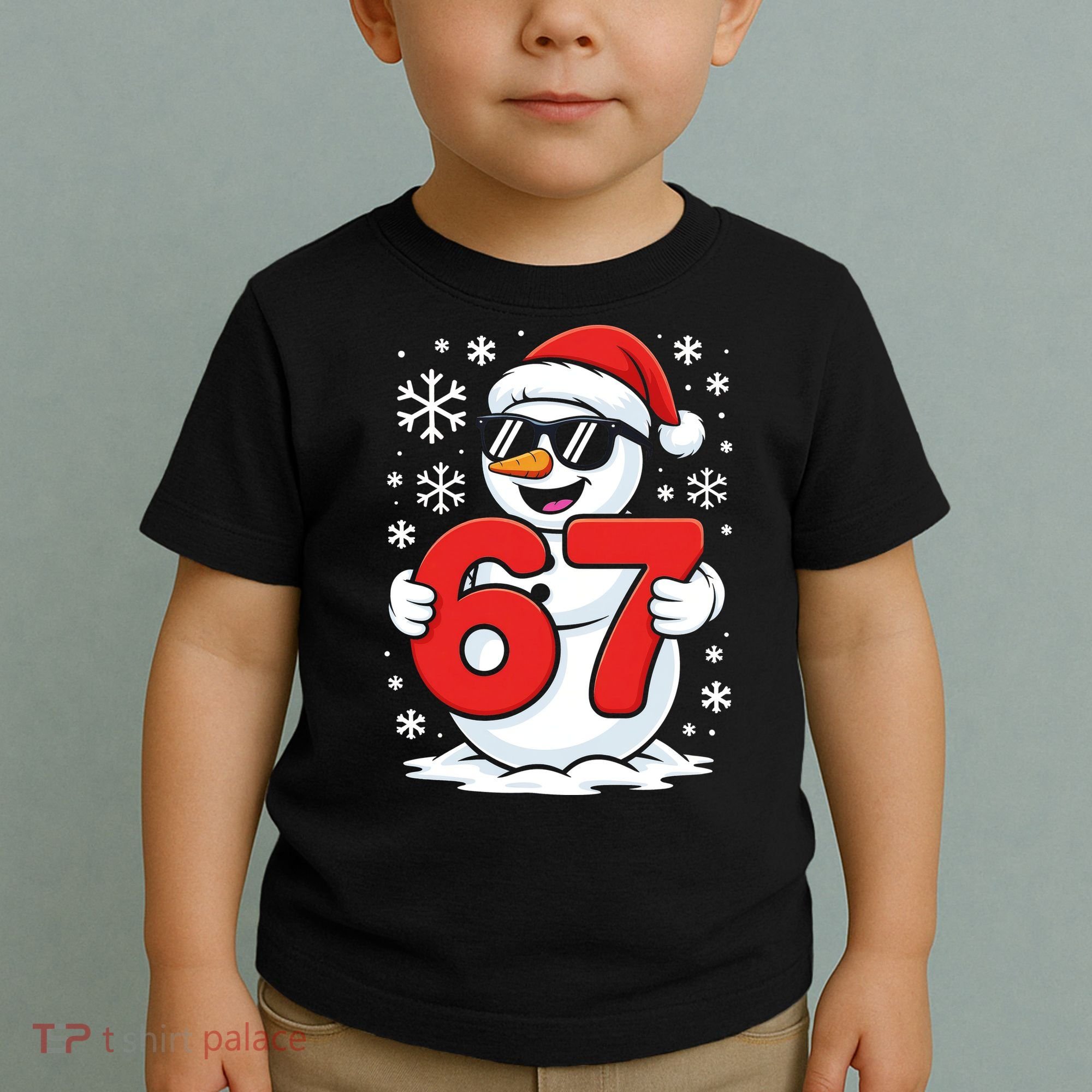 67 Snowman Christmas 6-7 Toddler T-Shirt