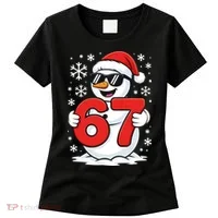 67 Snowman Christmas 6-7 Women's T-Shirt thumb 0