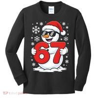 67 Snowman Christmas 6-7 Kids Long Sleeve Shirt thumb 0