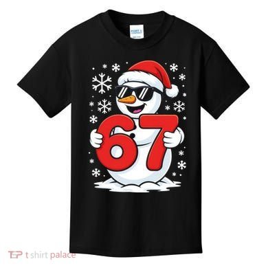 67 Snowman Christmas 6-7 Kids T-Shirt