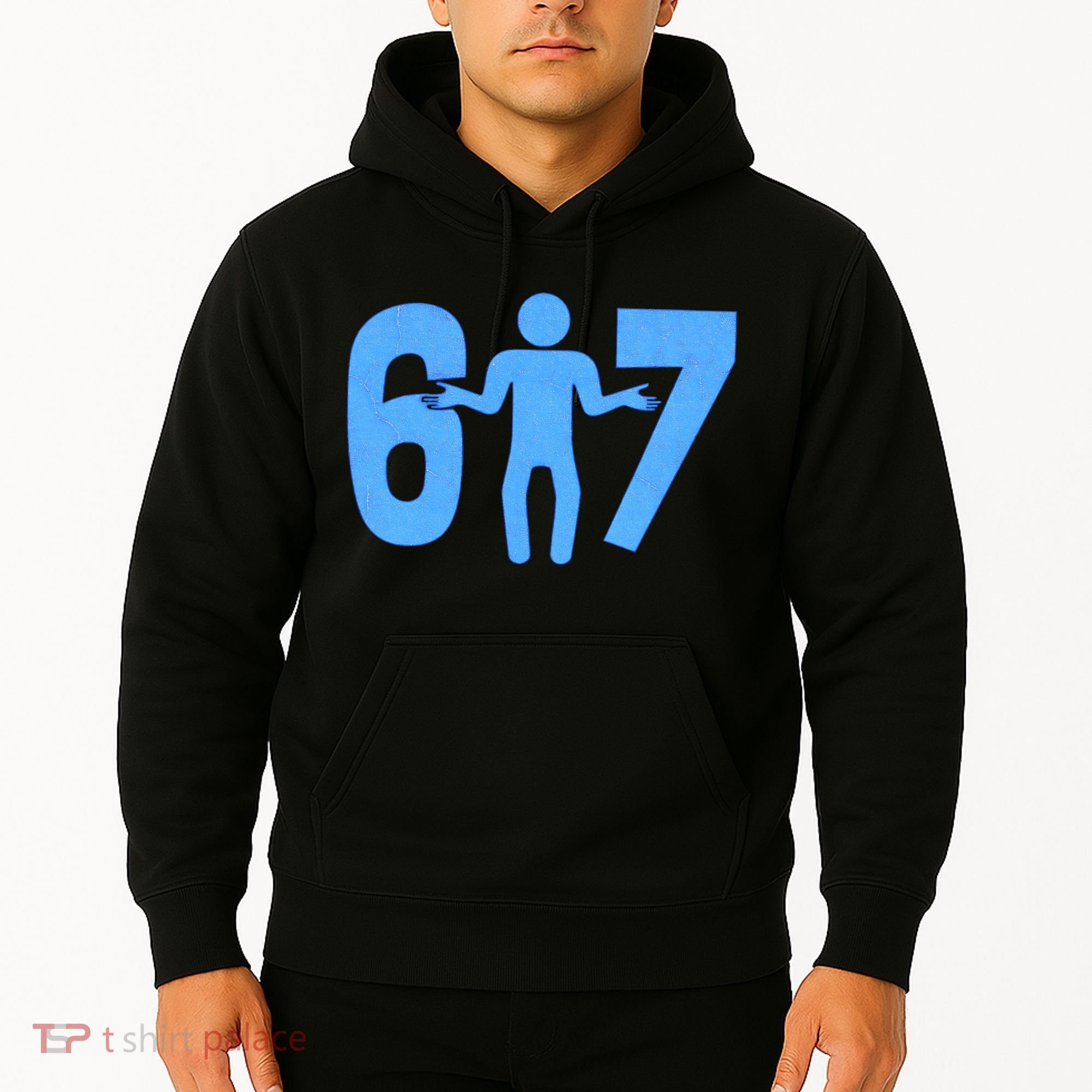 6-7 Stick Figure 67 Meme Hoodie