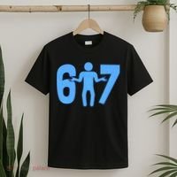 6-7 Stick Figure 67 Meme T-Shirt thumb 2