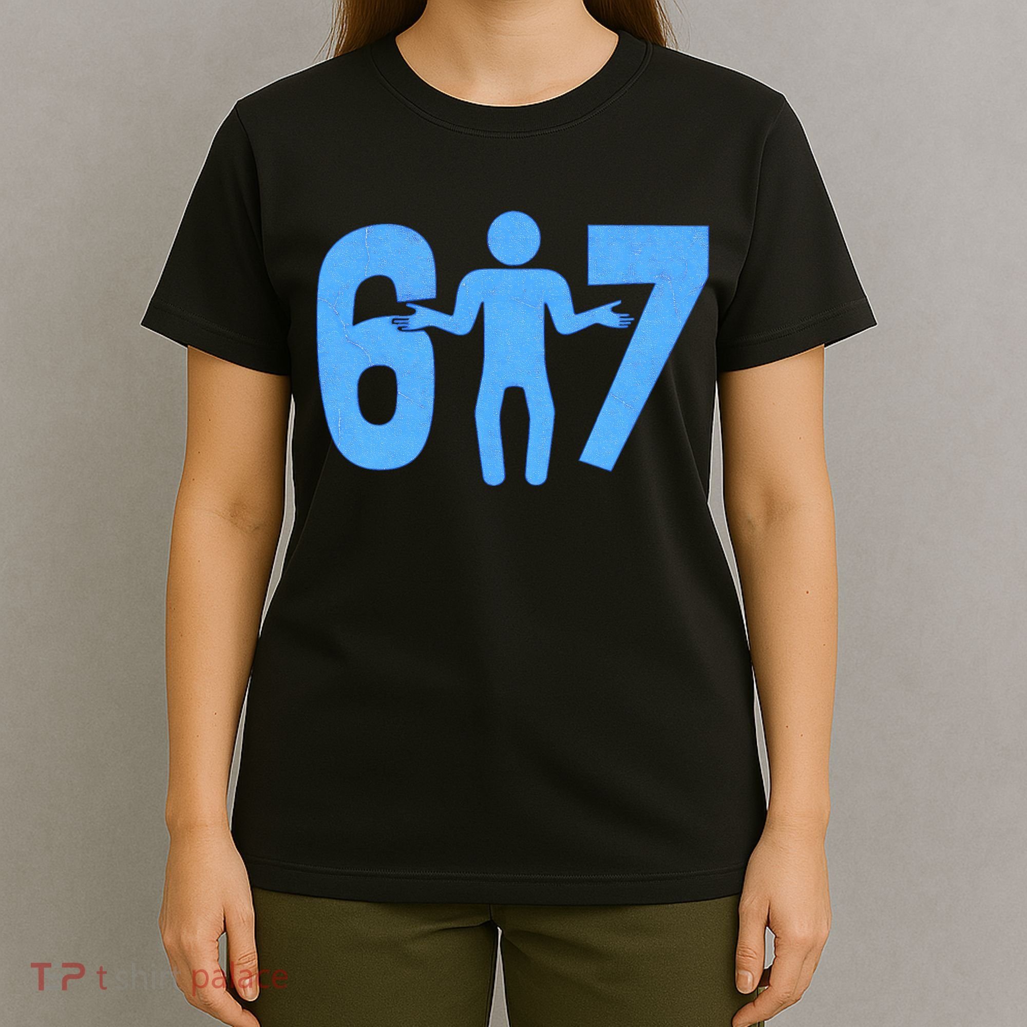 6-7 Stick Figure 67 Meme T-Shirt