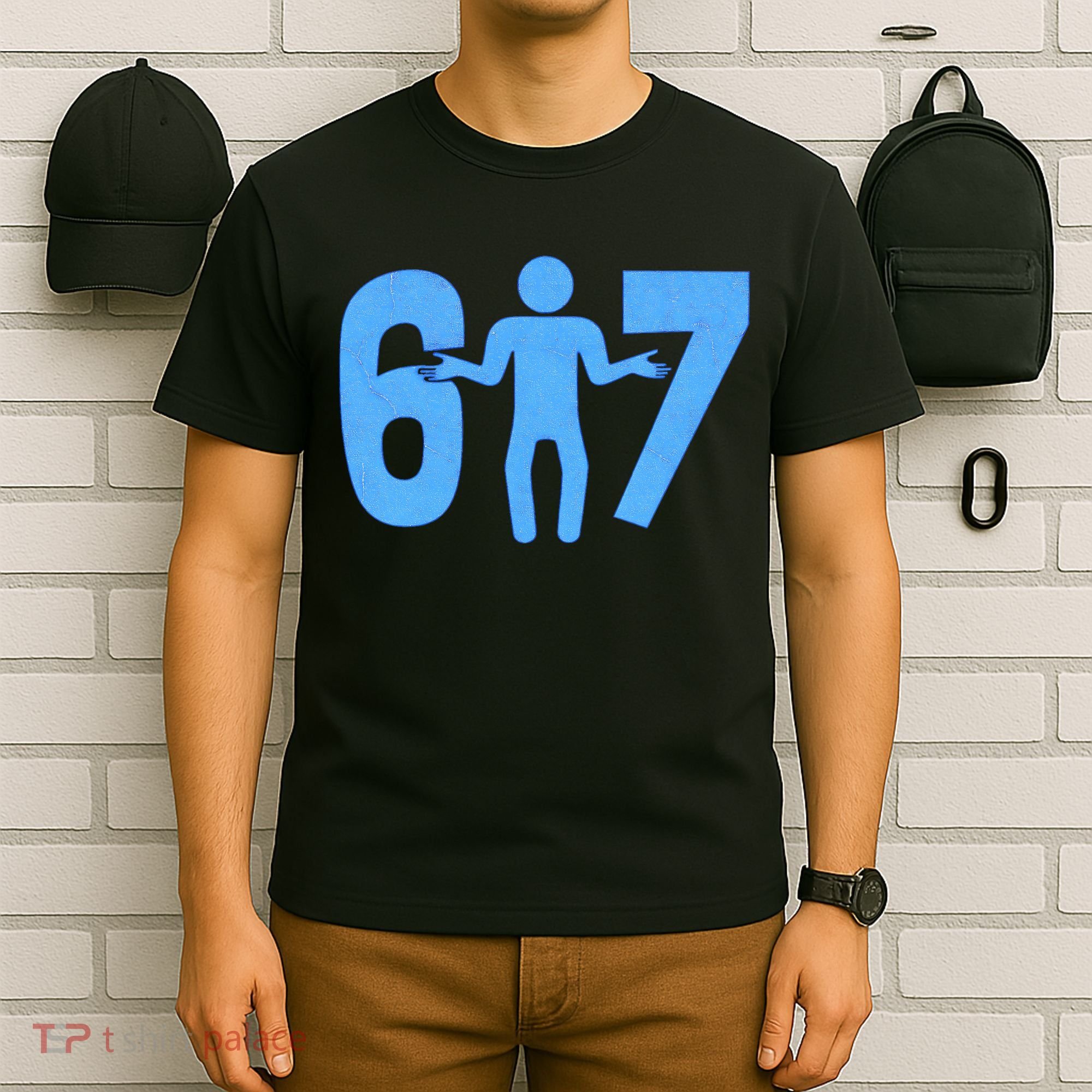 6-7 Stick Figure 67 Meme T-Shirt