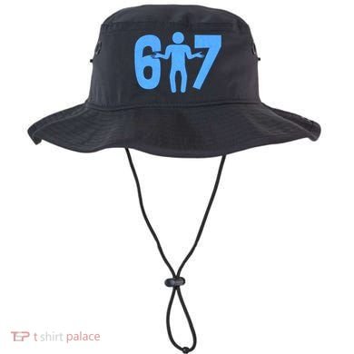 6-7 Stick Figure 67 Meme Bucket Hat