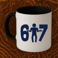 6-7 Stick Figure 67 Meme Coffee Mug thumb 2