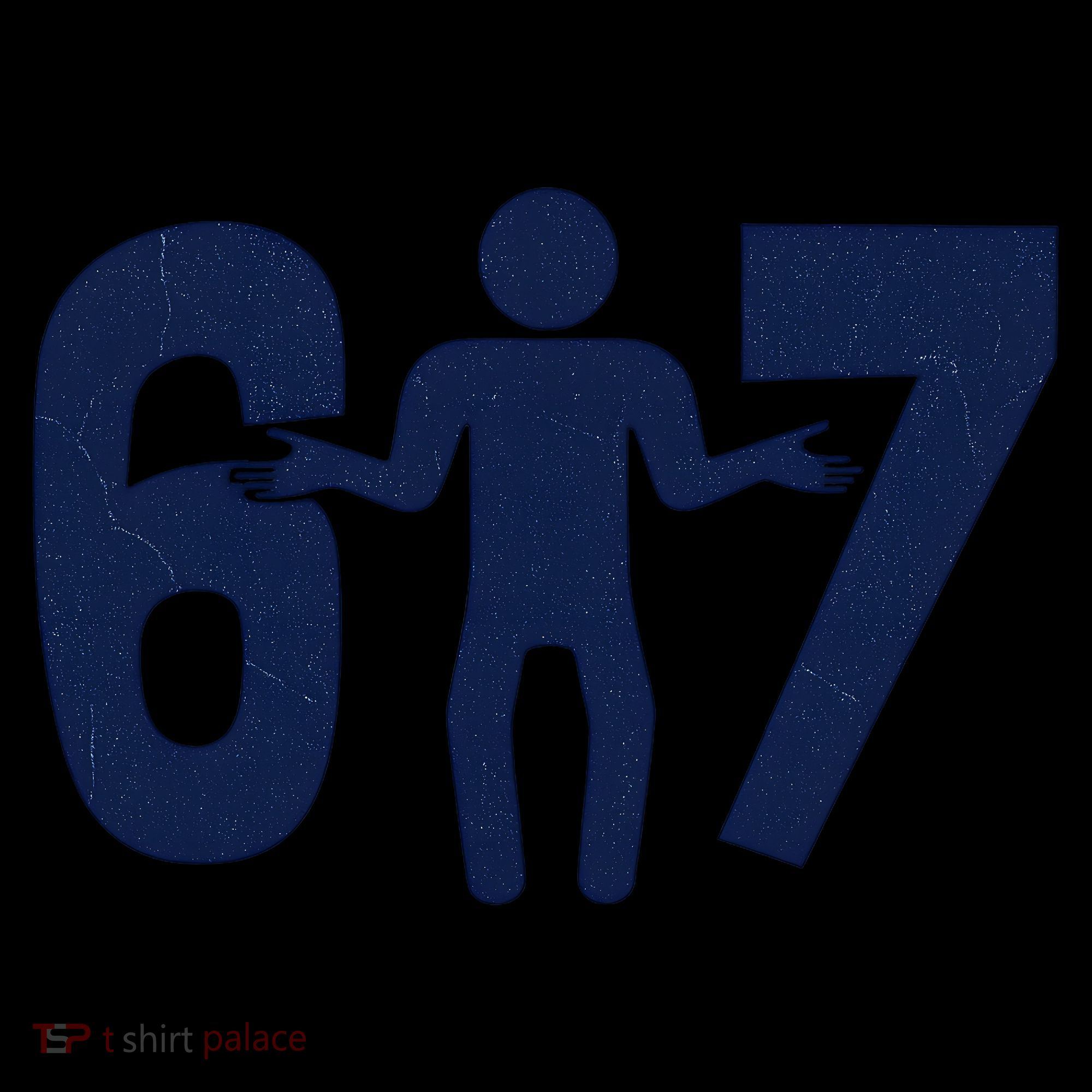 6-7 Stick Figure 67 Meme Coffee Mug