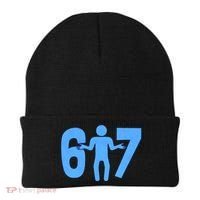 6-7 Stick Figure 67 Meme Beanie thumb 0