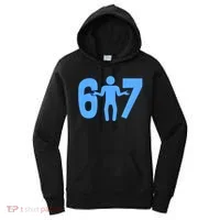6-7 Stick Figure 67 Meme Women's Hoodie thumb 0