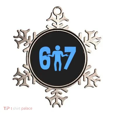 6-7 Stick Figure 67 Meme Ornament
